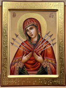 Богородица «Семистрельная» Образец 15 Кропоткин